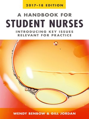 cover image of Handbook for Student Nurses